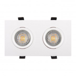 DK3022-WH Встраиваемый светильник, IP 20, 10 Вт, GU5.3, LED, белый, пластик в Воткинске - votkinsk.mebel24.online | фото 2