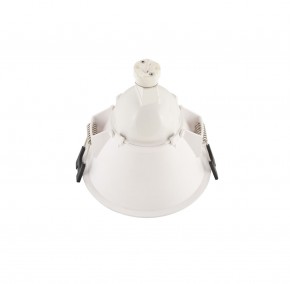 DK3026-WB Встраиваемый светильник, IP 20, 10 Вт, GU5.3, LED, белый/черный, пластик в Воткинске - votkinsk.mebel24.online | фото 4