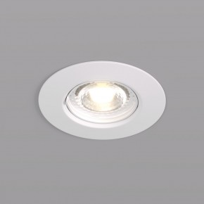 DK3028-WH Встраиваемый светильник, IP 20, 10 Вт, GU5.3, LED, белый, пластик в Воткинске - votkinsk.mebel24.online | фото 1