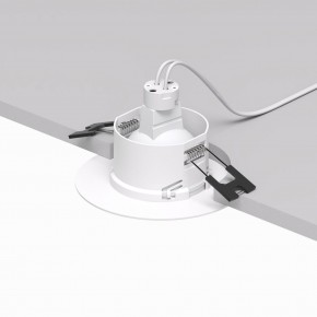 DK3028-WH Встраиваемый светильник, IP 20, 10 Вт, GU5.3, LED, белый, пластик в Воткинске - votkinsk.mebel24.online | фото 3