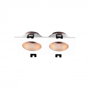 DK3072-WBR Встраиваемый светильник, IP 20, 10 Вт, GU5.3, LED, белый/бронзовый, пластик в Воткинске - votkinsk.mebel24.online | фото 2