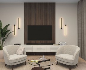 DK5010-BK Бра 600 мм, 3000К, IP20, 5 Вт, черный, алюминий в Воткинске - votkinsk.mebel24.online | фото 4