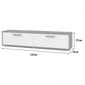 ФЛОРИДА Гостиная (модульная) дуб золотой/графит в Воткинске - votkinsk.mebel24.online | фото 6