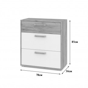 ФЛОРИДА Гостиная (модульная) дуб золотой/графит в Воткинске - votkinsk.mebel24.online | фото 9