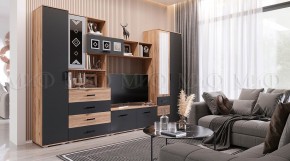 БЕЛЛА Гостиная (модульная) графит в Воткинске - votkinsk.mebel24.online | фото 1