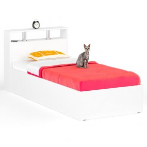 Камелия Кровать 0900, цвет белый, ШхГхВ 93,5х217х78,2 см., сп.м. 900х2000 мм., без матраса, основание есть в Воткинске - votkinsk.mebel24.online | фото 1