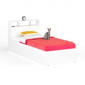 Камелия Кровать 0900, цвет белый, ШхГхВ 93,5х217х78,2 см., сп.м. 900х2000 мм., без матраса, основание есть в Воткинске - votkinsk.mebel24.online | фото 2