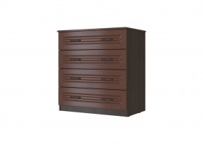 КАНТРИ Комод 4 ящика (орех) ЛАК в Воткинске - votkinsk.mebel24.online | фото