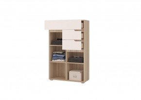 Комод АНТАЛИЯ (Сонома/Графит софт) в Воткинске - votkinsk.mebel24.online | фото 2