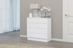 Комод Фаворит-3 (Белый текстурный) в Воткинске - votkinsk.mebel24.online | фото