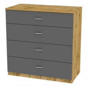 Комод K-93x90x45-1 (ДВ-Графит)​​​​​​​ Калисто в Воткинске - votkinsk.mebel24.online | фото