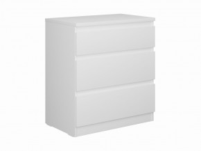 Комод КАСТОР с тремя ящиками, цвет белый в Воткинске - votkinsk.mebel24.online | фото