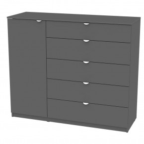 Комод "Калисто (K40)" ручка торцевая (Графит) в Воткинске - votkinsk.mebel24.online | фото