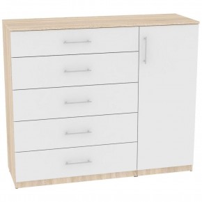 Комод "Калисто (K41)" ручка рейлинг (ДСС-Белый) в Воткинске - votkinsk.mebel24.online | фото