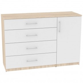Комод "Калисто (K45)" ручка рейлинг (ДСС-Белый) в Воткинске - votkinsk.mebel24.online | фото