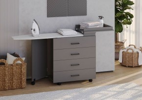 Комод с гладильной доской (Графит) в Воткинске - votkinsk.mebel24.online | фото 3