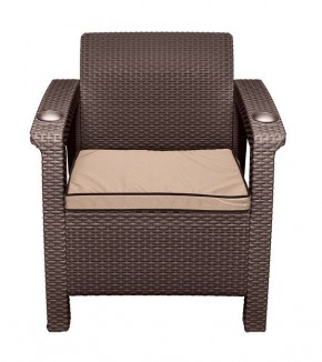 Комплект кресел Yalta Double Seat (Ялта) шоколадный в Воткинске - votkinsk.mebel24.online | фото 2