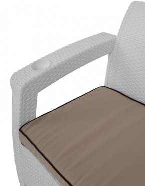 Комплект на балкон Yalta Balcony Set (Ялта) белый в Воткинске - votkinsk.mebel24.online | фото 3