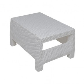 Комплект на балкон Yalta Premium Balcony Set (Ялта) белый (+подушки под спину) в Воткинске - votkinsk.mebel24.online | фото 2
