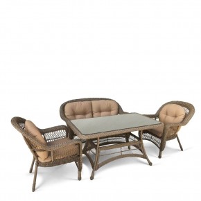 Комплект плетеной мебели T130/LV-520BB-Beige_Beige в Воткинске - votkinsk.mebel24.online | фото 1