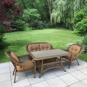 Комплект плетеной мебели T130/LV-520BB-Beige_Beige в Воткинске - votkinsk.mebel24.online | фото 2