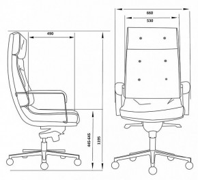 Кресло для руководителя Бюрократ Dao/Black в Воткинске - votkinsk.mebel24.online | фото 5