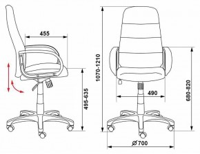 Кресло для руководителя CH-808AXSN/LBL+TW-11 в Воткинске - votkinsk.mebel24.online | фото