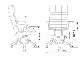 Кресло для руководителя KB-10WALNUT/B/LEATH в Воткинске - votkinsk.mebel24.online | фото 7