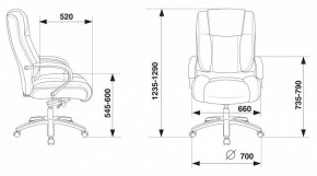 Кресло для руководителя T-9925SL/BLACK в Воткинске - votkinsk.mebel24.online | фото 5