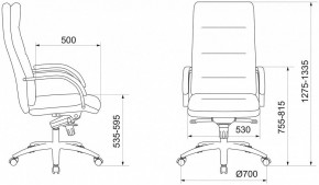 Кресло для руководителя T-9927SL/Ivory в Воткинске - votkinsk.mebel24.online | фото 6