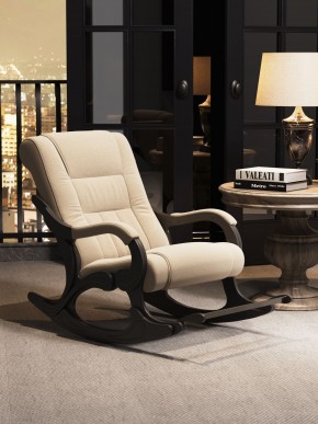 Кресло-качалка Родос 16-Т-П (тканьвенге) ПЕСОК в Воткинске - votkinsk.mebel24.online | фото 1