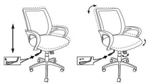 Кресло компьютерное CH-695N/SL/BL/TW-11 в Воткинске - votkinsk.mebel24.online | фото 5