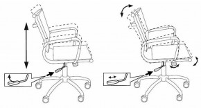 Кресло компьютерное Бюрократ CH-993-LOW/Orange в Воткинске - votkinsk.mebel24.online | фото 5