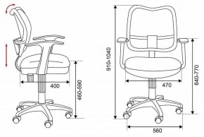 Кресло компьютерное Бюрократ CH-W797/BR/TW-14C в Воткинске - votkinsk.mebel24.online | фото 12