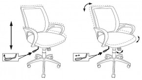 Кресло компьютерное CH-695N/DG/TW-11 в Воткинске - votkinsk.mebel24.online | фото 11