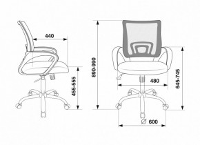 Кресло компьютерное CH-695N/SL/BLACK в Воткинске - votkinsk.mebel24.online | фото