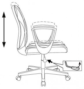 Кресло компьютерное CH-W327/OR-10 в Воткинске - votkinsk.mebel24.online | фото 5