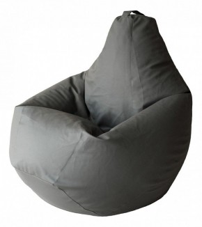 Кресло-мешок Серая ЭкоКожа 2XL 135*95 см в Воткинске - votkinsk.mebel24.online | фото