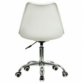 Кресло стул BRABIX "Eames MG-310 CH", хром, пластик белый, экокожа белая, 532923 в Воткинске - votkinsk.mebel24.online | фото 4