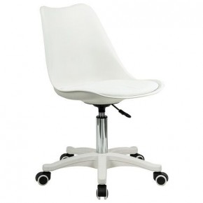 Кресло стул BRABIX "Eames MG-310 PL", пластик белый, экокожа белая, 532926 в Воткинске - votkinsk.mebel24.online | фото 2