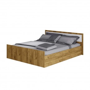 Кровать 1,6 Евро LIGHT КР-17 (крафт/белый) *без основания в Воткинске - votkinsk.mebel24.online | фото
