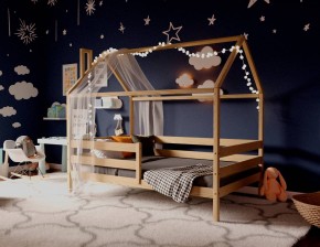 Кровать-домик 80*190 без покраски в Воткинске - votkinsk.mebel24.online | фото 3