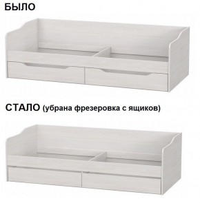 Кровать КР 1 Серия 2 + основание ДСП Лайт (Дуб Сонома) универсальная в Воткинске - votkinsk.mebel24.online | фото 3