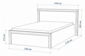 Кровать полутораспальная Нобиле Кр-120 в Воткинске - votkinsk.mebel24.online | фото 3