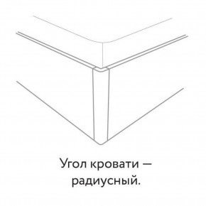 Кровать "Сандра" БЕЗ основания 1200х2000 в Воткинске - votkinsk.mebel24.online | фото 3