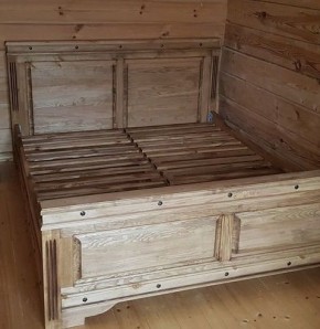 Кровать "Викинг 01" 1400 массив в Воткинске - votkinsk.mebel24.online | фото 2