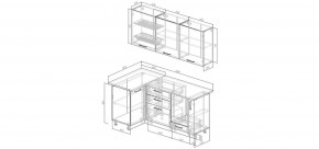 Кухонный гарнитур Антик 1000*1800 (Стол. 26мм) в Воткинске - votkinsk.mebel24.online | фото 2