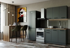Кухонный гарнитур Антрацит 1200 (Стол. 38мм) в Воткинске - votkinsk.mebel24.online | фото