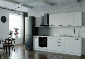 Кухонный гарнитур Белый Глянец 2800 (Стол. 26мм) в Воткинске - votkinsk.mebel24.online | фото