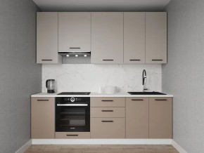 Кухонный гарнитур Каппучино 2400 h950 (Стол. 38мм) в Воткинске - votkinsk.mebel24.online | фото